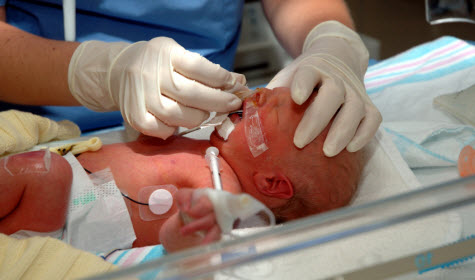 Consider a career in neonatal nursing.